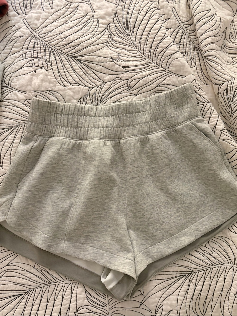 Abercrombie YPB Gray NeoKnit Shorts